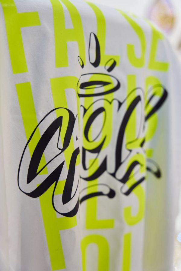 T-shirt Noir / Blanc - FALSE IDOLS – Image 2