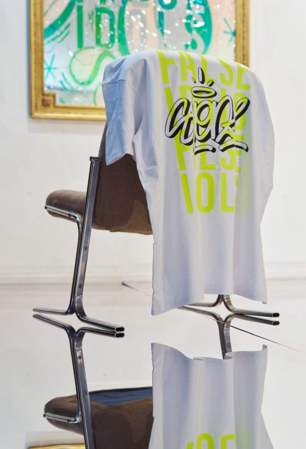 T-shirt Noir / Blanc - FALSE IDOLS – Image 4